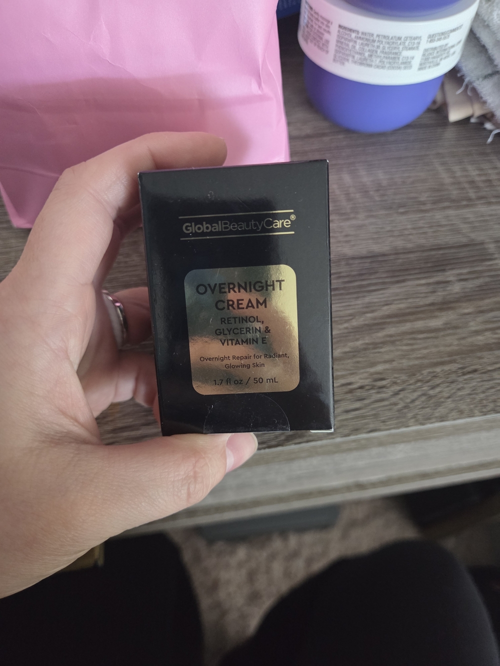 Overnight Cream - Black Packaging - Retinol & Vitamin E